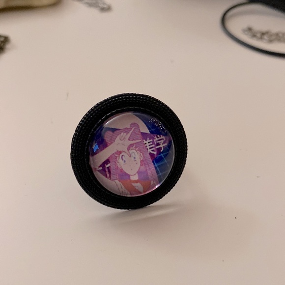 🔥4/10$ NEW Sailor Moon Vaporwave Ring - Picture 4 of 9